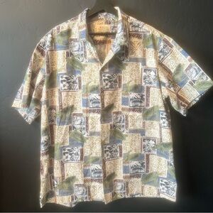 Royal  Hawaiian Creations Print Shirt